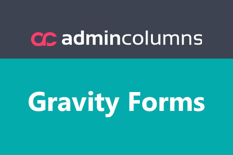 WordPress плагин Admin Columns Pro Gravity Forms