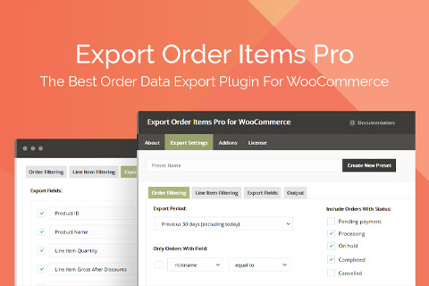 WordPress плагин AGS Export Order Items Pro