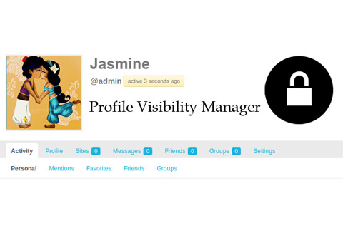 WordPress плагин BuddyPress Profile Visibility Manager