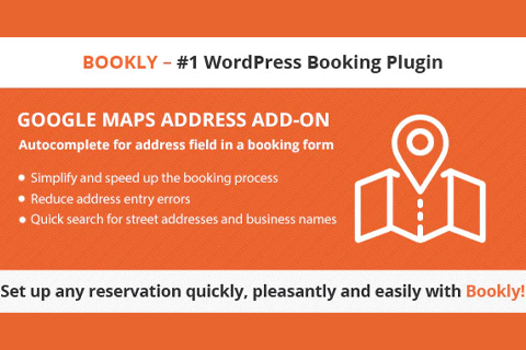 WordPress плагин CodeCanyon Bookly Google Maps Address