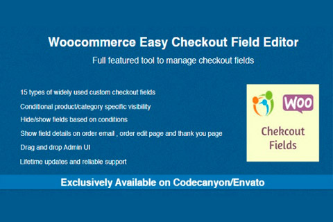 CodeCanyon Woocommerce Easy Checkout Field Editor