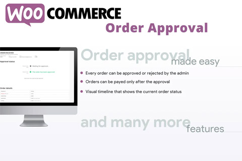WordPress плагин CodeCanyon WooCommerce Order Approval