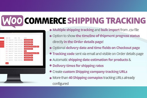 WordPress плагин CodeCanyon WooCommerce Shipping Tracking