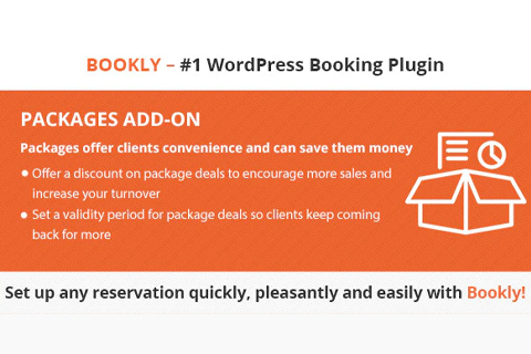 WordPress плагин CodeCanyon Bookly Packages