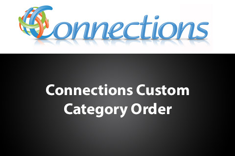 WordPress плагин Connections Custom Category Order