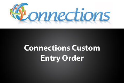 WordPress плагин Connections Custom Entry Order