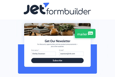 WordPress плагин JetFormBuilder Pro MailerLite Action