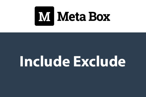WordPress плагин Meta Box Include Exclude