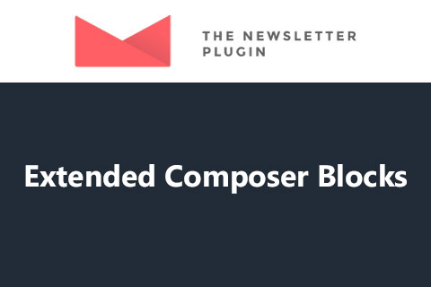 WordPress плагин Newsletter Extended Composer Blocks