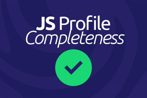 Joomla расширение JS Profile Completeness