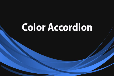 Joomla расширение JoomClub Color Accordion