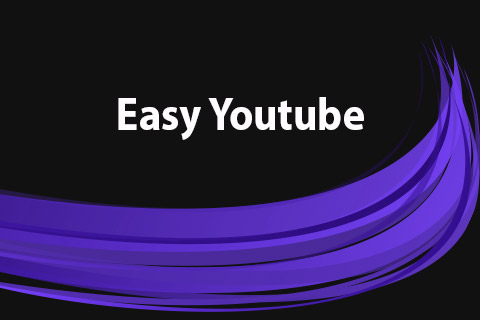 Joomla расширение JoomClub Easy Youtube