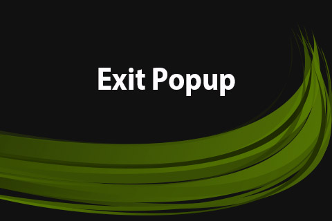 Joomla расширение JoomClub Exit Popup