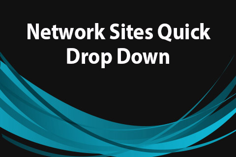 Joomla расширение JoomClub Network Sites Quick Drop Down
