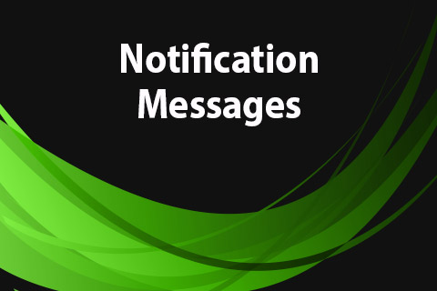 JoomClub Notification Messages