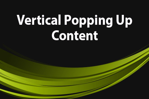 Joomla расширение JoomClub Vertical Popping Up Content