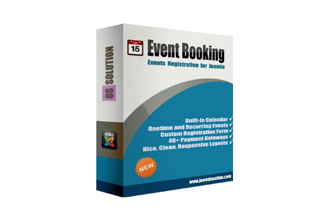Joomla расширение OS Events Booking