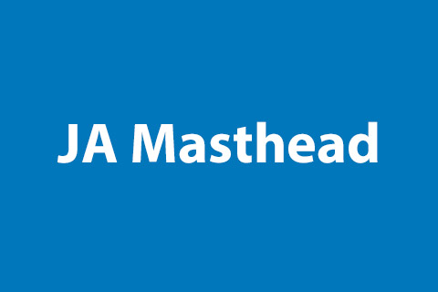 Joomla расширение JA Masthead