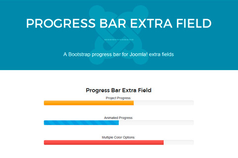 Joomla расширение JXTC Progress Bar Custom Field