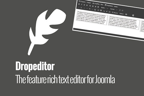 Joomla расширение JoomUnited DropEditor Pro