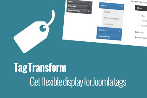 Joomla расширение JoomUnited Tag Transform