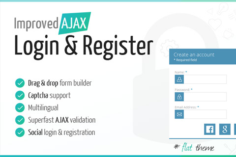 Joomla расширение Offlajn Improved AJAX Login & Register