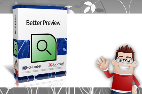Joomla расширение Better Preview Pro