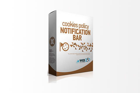 Joomla расширение Cookies Policy Notification Bar