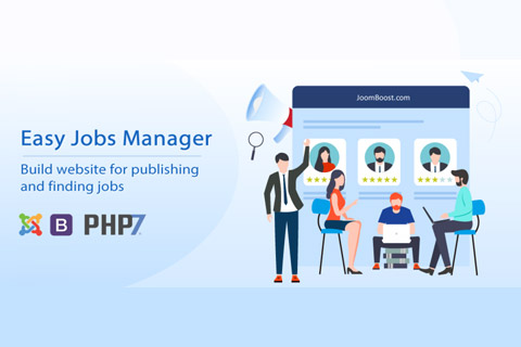Joomla расширение Easy Jobs Manager