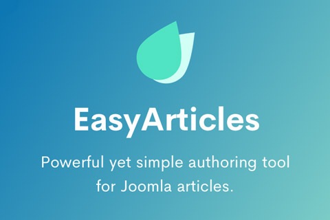 Joomla расширение EasyArticles Pro