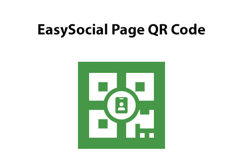 Joomla расширение EasySocial Page QR Code