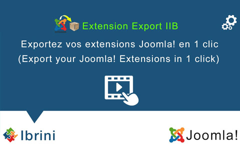 Joomla расширение Extension Export IIB Pro