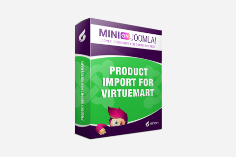 Joomla расширение Product Import for VirtueMart