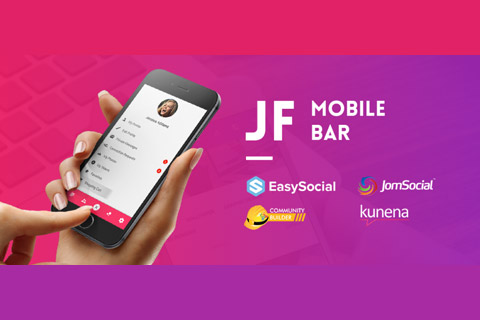 Joomla расширение JF Mobile Bar