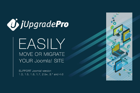 Joomla расширение jUpgradePro