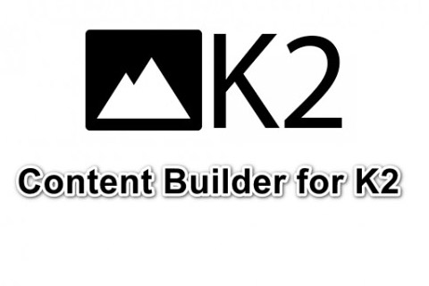 Joomla расширение K2 Content Builder