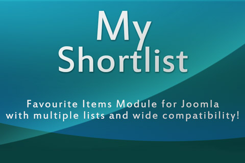Joomla расширение My ShortList