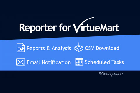 Joomla расширение Reporter for VirtueMart