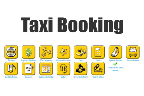 Joomla расширение Taxi Booking Pro