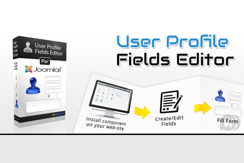 Joomla расширение User Profile Fields Editor