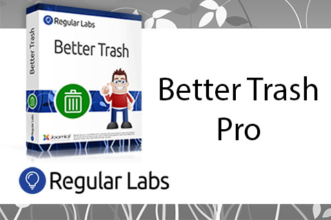 Joomla расширение Better Trash Pro