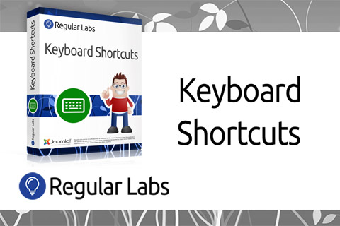 Joomla расширение Keyboard Shortcuts