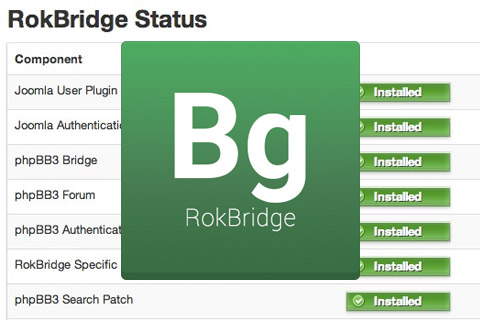 Joomla расширение RokBridge