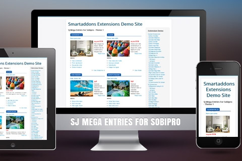Joomla расширение SJ Mega Entries for SobiPro