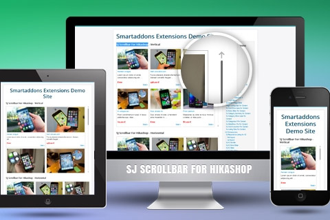 Joomla расширение SJ Scrollbar for HikaShop