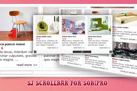 Joomla расширение SJ Scrollbar for SobiPro
