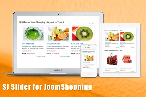 Joomla расширение SJ Slider for JoomShopping