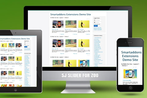 Joomla расширение SJ Slider for Zoo
