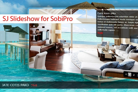 Joomla расширение SJ Slideshow for SobiPro