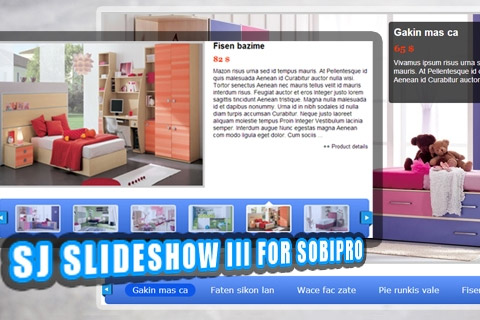 Joomla расширение SJ Slideshow III for SobiPro